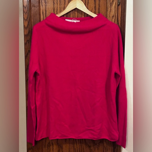Sundance Kimia Cashmere Hot Pink Barbie Sweater Size Medium - Picture 4 of 8